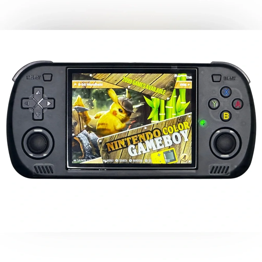 R36H Pro Max Retro Handheld Gaming Console (Black)